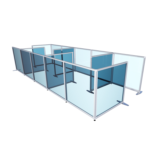 KORONAVİRÜS BEKLEME KORİDORU SET KORUMA BARİYERİ  